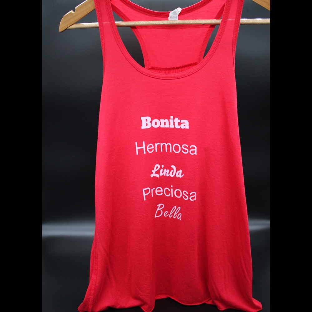 Beautiful “Spanish” Red Tank top